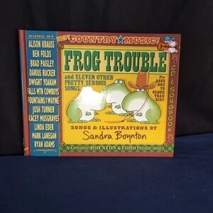 Frog Trouble Sing Along Story Book and Music CD